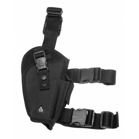 UTG Elite Tactical Thigh Holster, Right Handed, Black