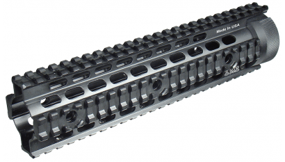 UTG PRO AR15 Mid Length 9" Free Float Quad Rail