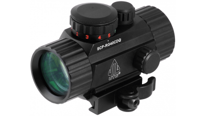 UTG 3.8" ITA Red/Green Circle Dot Sight w/Integral QD Mount