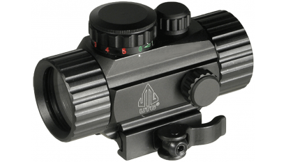 UTG 3.8" ITA Red/Green Single Dot Sight w/Integral QD Mount